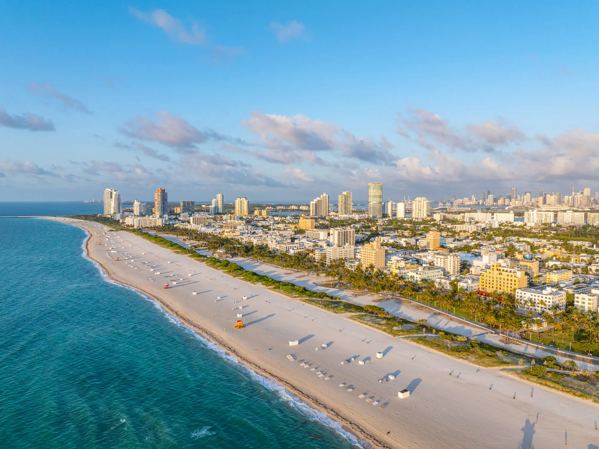 Aerial view of Hotel Ocean, South Beach
